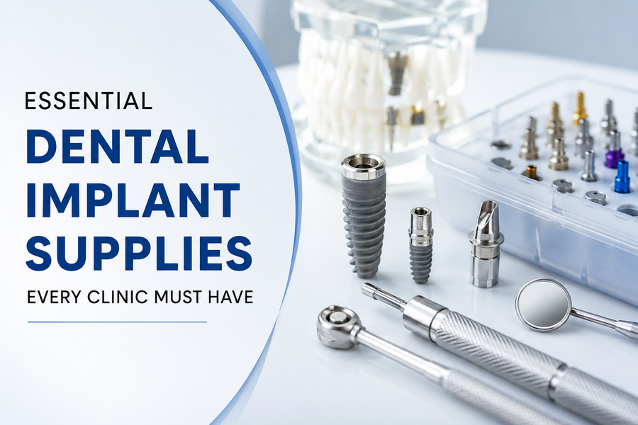 Essential Dental Implant Supplies Every Clinic Must Have 