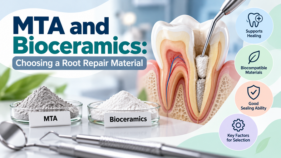 MTA and Bioceramics: Choosing a Root Repair Material