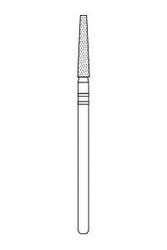 Two Striper Laboratory HP Diamond Burs HP 1/pk  EACH(Premier)