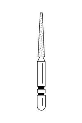 Two Striper Diamond Burs FG Cone Shape 5/pk (Premier)