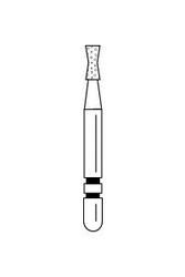 Two Striper FG Amalgam Remover Diamond Burs FG 5/pk (Premier)