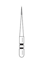 Two Striper Diamond Interproximal Trimmer Burs FG  5/pk (Premier)
