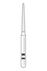 Two Striper Diamond Burs FG Curettage K 5/pk (Premier)