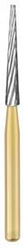 T&F Carbide Bur 12-Blades Taper 100/Pack