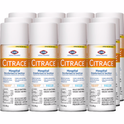 Citrace Hospital Surface Spray Spray Germicidal Deodorizer Citrus, 14 oz Can