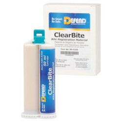 Clear Bite Registration Material Fast Set, (Defend)