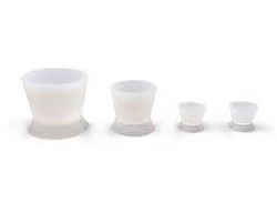 Mixing Bowl Mini Small Slcon (3/Pk) 8cc (Pulpdent)