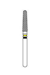 TSZTech Diamonds 3-Pk 856-018ZX Round-End Taper, Zirconia Removal (Premier)