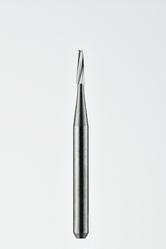 Carbide Burs FG High Speed Plain Tapred Fissure Flat End Pack of 10 (Sky Economy)