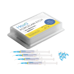 Porcelain Etchant Gel 4x2ml Syringes (Hexa)
