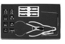 Rubber Dam Kit, 8 Clamps and Accessories (Hu-Friedy)