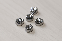 Crown Stainless Steel Molar XT D-Lower Right 5/pk (Acero)
