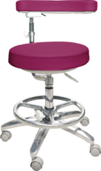 N4 Assistant stool (Nappa leather) 