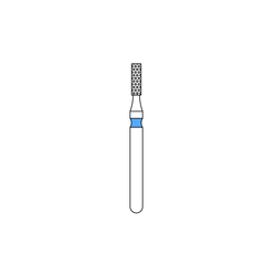 Priva Diamond 5-Pk 835-012M Medium Flat End Cylinder (Premier)