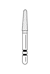 Premier Two Striper Black Round End Taper 5/pk (Premier)