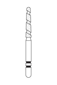 Two Striper Diamond Burs FG TS2000 5/pk (Premier)