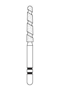 Two Striper Diamond Burs FG TS2000 5/pk (Premier)