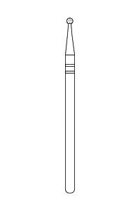 Two Striper Laboratory HP Diamond Burs HP 1/pk  EACH(Premier)