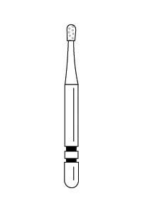 Two Striper FG Operative Diamond Burs FG 5/Pkg (Premier)