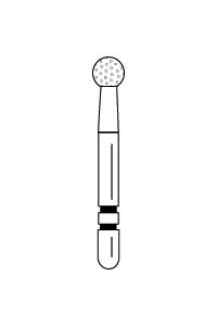 Two Striper Diamond Burs FG Round 5/pk (Premier)