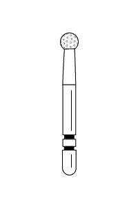 Two Striper Diamond Burs FG Round 5/pk (Premier)