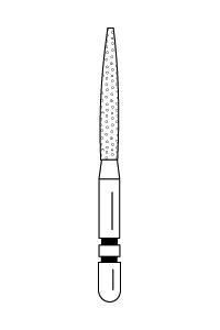 Two Striper Diamond Burs FG Flame 5/pk (Premier)