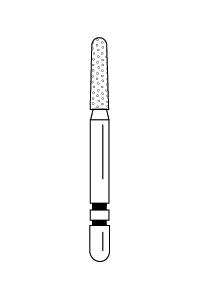 Two Striper Diamond Burs FG Round End Taper 5/pk (Premier)