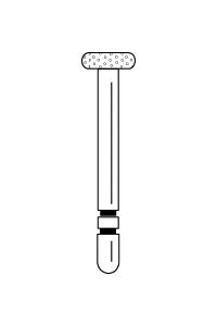 Two Striper Diamond Burs FG Wheel 5/pk (Premier)