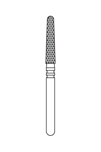Two Striper Diamonds Euro 5-Pk Round End Taper (Premier)