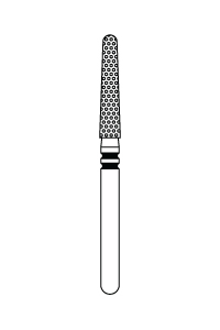 Two Striper Diamonds Euro 5-Pk Round End Taper (Premier)