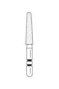 Two Striper Diamond Burs FG Shortcut 5/pk (Premier)
