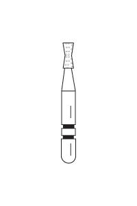 Two Striper Diamond Burs FG Shortcut 5/pk (Premier)