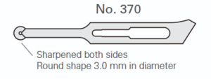 Microsurgical Feather Blades 10/Pkg (J.Morita)