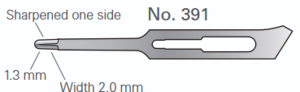 Microsurgical Feather Blades 10/Pkg (J.Morita)
