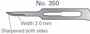 Microsurgical Feather Blades 10/Pkg (J.Morita)