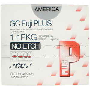 GC Fuji Plus Luting Cement, Powder Liquid  (GC America)