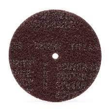 Scotch Brite 4 Med Lthe Whl 1/2 Thick
