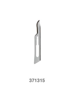 Blade #15 Carbon Steel Rib-Back, Sterile 150/ Pkg (Bard Parker) 