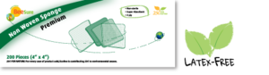 Sponges Non-Woven 4-Ply 50gsm (Beesure)