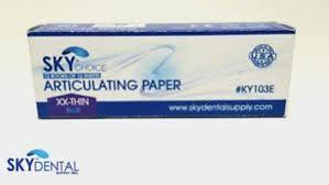 Sky Choice Articulating Paper  (Tyoe: Articulating Paper Thick/Blue)