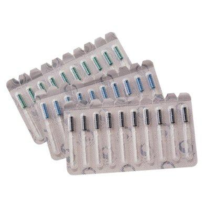 Barbed Broaches Color Coded 30/Pkg (SybronEndo)