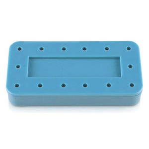Bur Block 14 Hole Rectangular (Plasdent)