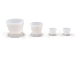 Mixing Bowl Mini Small Slcon (3/Pk) 8cc (Pulpdent)