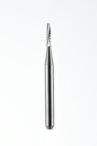 Carbide Burs FG High Speed Tapered Fissure Cross Cut Flat End of 10 (Sky Economy)