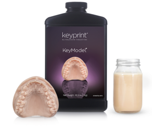 KeyModel Beige 3D Print Resin (Keystone)