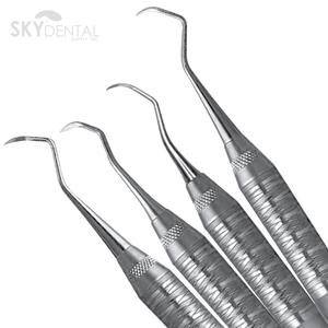 Gracey Curette 13/14 #6 Satin Steel Handle (Hu Friedy)