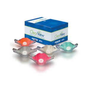 ClearView Classic Nasal Hoods PEDO Pack of 12 (Accutron)