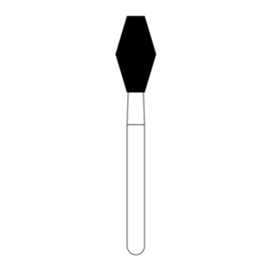 NTI Diamond Burs FG, Barrel, 5/Pkg (Kerr Rotary)