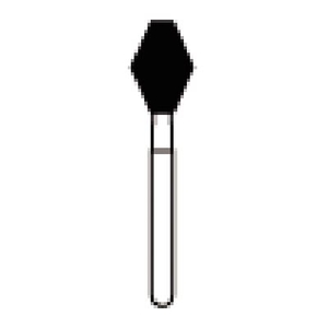 NTI Diamond Burs FG, Barrel, 5/Pkg (Kerr Rotary)