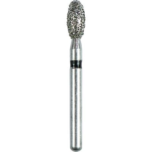 SimpliCut Single Use Diamond Burs Cylinder Rounded Shoulder, 25/Pkg (Kerr Rotary)